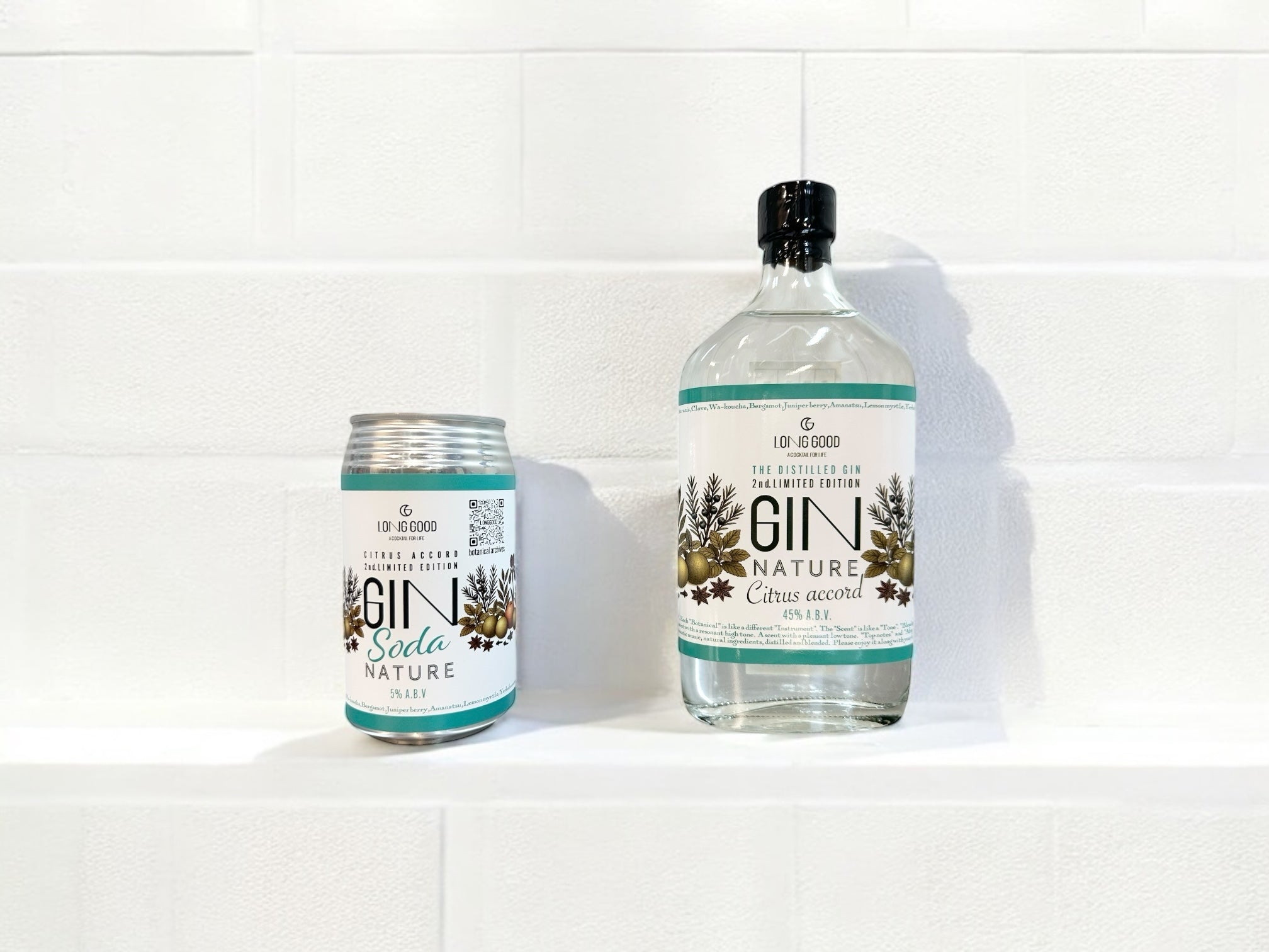 ジン・ナチュール」「ジン・ソーダ」“CITRUS ACCORD” 発売のお知らせ