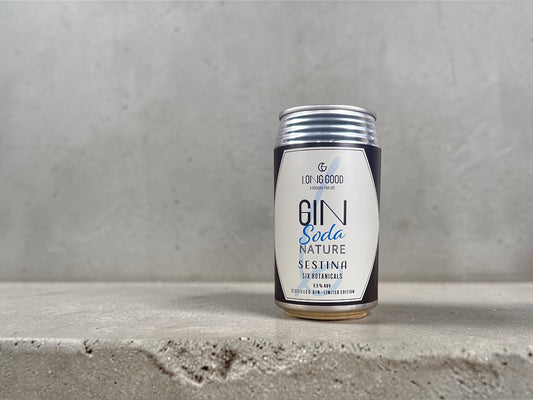 GIN SODA NATURE  "SESTINA six botanicals"